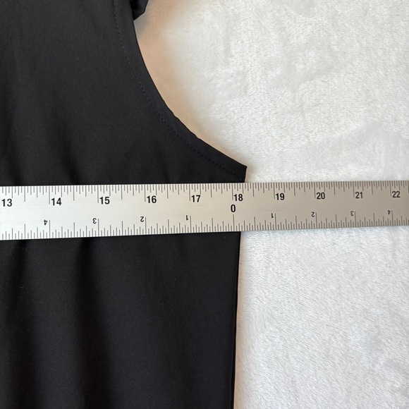 Albion Womens Black Ruffle Cap Sleeve One piece casual shorts Romper size XS - Picture 5 of 9